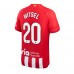 Cheap Atletico Madrid Axel Witsel #20 Home Football Shirt 2023-24 Short Sleeve